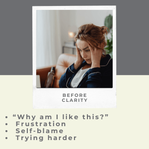 clarity matters - why understanding your ADHD changes everything